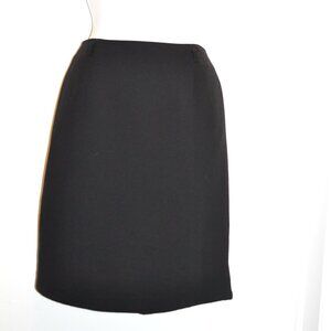 T. Garment professional skirt lined, w/ belt loops black Sz 6 - no size on tag